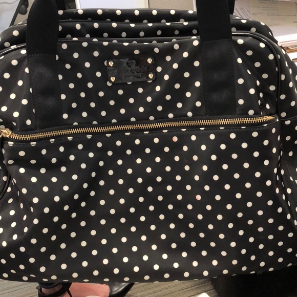 kate spade Handbags - Polka Dot Kate Spade overnight bag